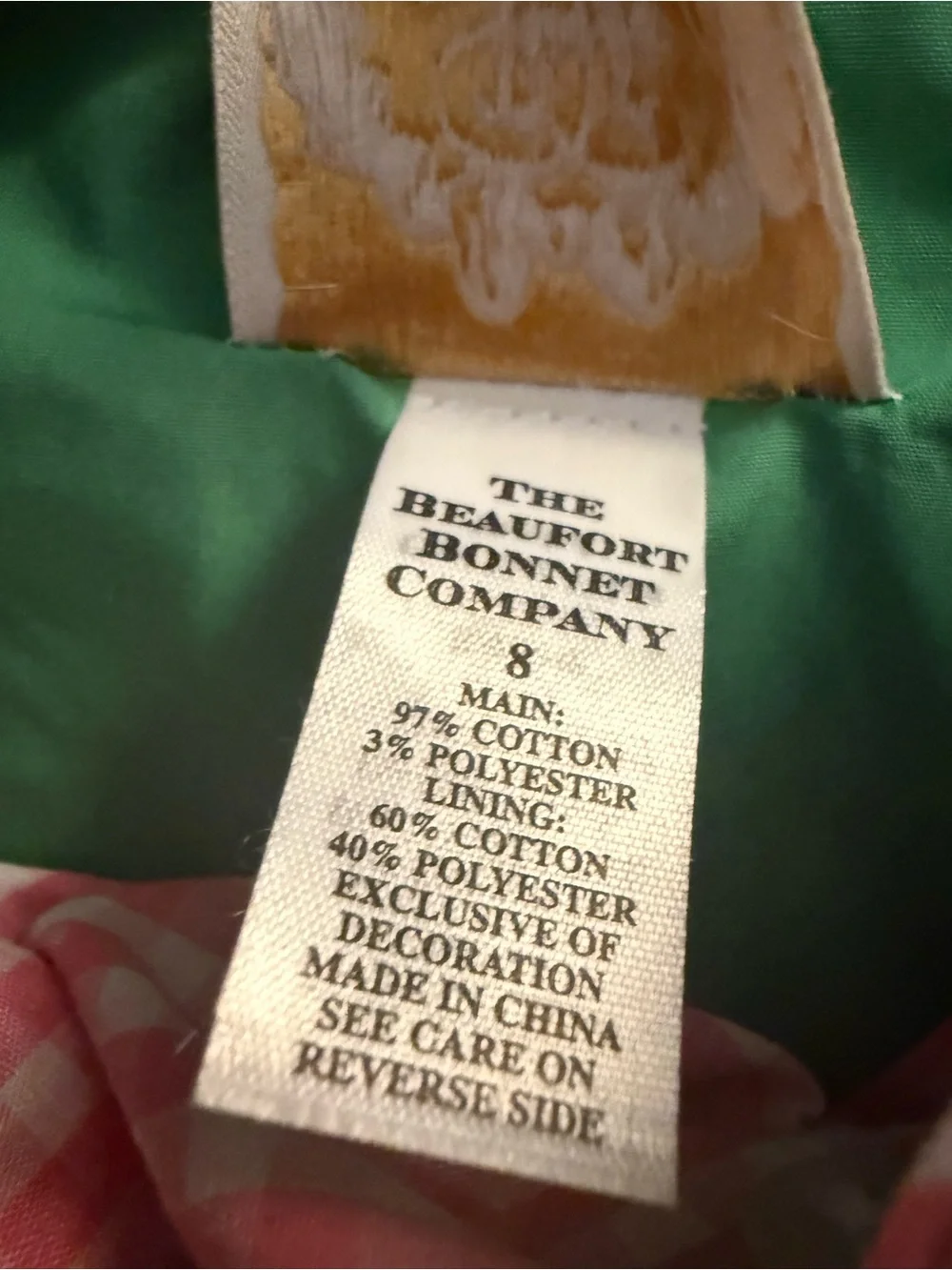 The Beaufort Bonnet Company charming green